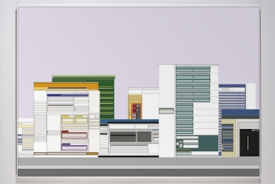 Under The Domain Name: Bookmarks, 70x100 cm Under The Domain Name: Bookmarks